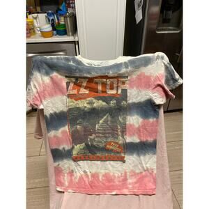 Tie Dye ZZ Top Tres Hombres Shirt Size M